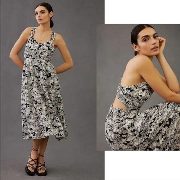 Anthropologie Dresses & Skirts - Anthropologie✨Printed Midi Dress Size Small
